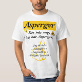 T-shirt — Asperger (Vorderseite)
