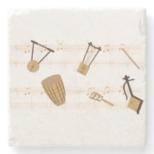 T - Shirt äthiopischer Musikinstrumente