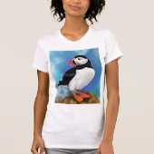 T - Shirt Atlantik Puffin Bird (Vorderseite)