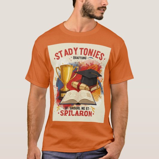 T - Shirt auf Abschluss (Vorderseite)