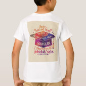 T - Shirt auf Abschluss (Rückseite)