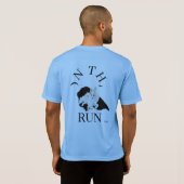 T - Shirt : Auf dem Laufenden (Schwarz voll)