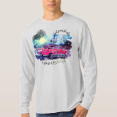 T - Shirt "Auf der Route 66 Ihre Kicks abholen" (Vorderseite)