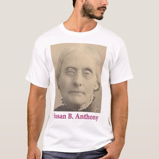 T - Shirt auf Susan B. Rechte von Anthony und Frau (Vorderseite)