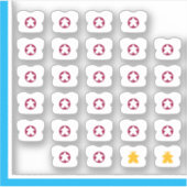 T-Shirt-Aufkleber - Brettspiele Aufkleber (Vorderseite)