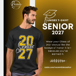 T-Shirt aus Baumwolle für die Abschlussklasse 2027