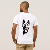 T-shirt aus Mecheln Sprung (Schwarz voll)