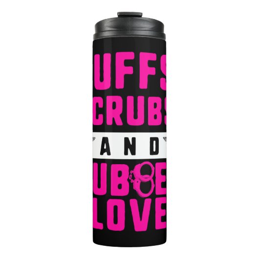 T-Shirt aus Nurgen, Shirts, Keuchen und Gummihands Thermosbecher (Vorderseite)