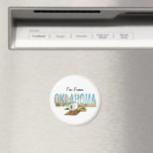 T-SHIRT aus Oklahoma Magnet (In Situ (Geschirrspüler))