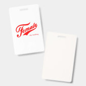 T - Shirt Ausweis (Vorder- & Rückseite)