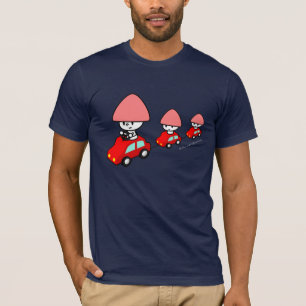 T - Shirt - Auto mit kleinen Autos