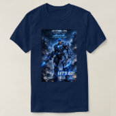 T-SHIRT - AXION-8 STORMBLADE - LET'S GO! (Design vorne)
