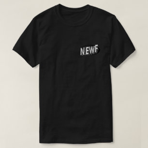 T-Shirt B&W Logo das NEWF der Notta Bärn-Männer