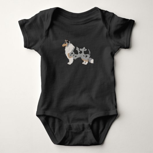 T - Shirt Baby Bodysuit (Vorderseite)