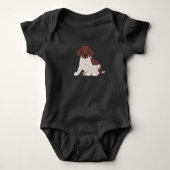 T - Shirt Baby Bodysuit (Vorderseite)