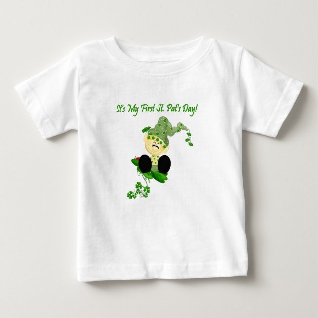 T - Shirt Baby-Kobold-1. St. Patricks Tages (Vorderseite)