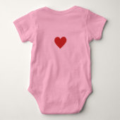 T-Shirt Baby Strampler (Rückseite)
