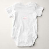 T-Shirt Baby Strampler (Rückseite)