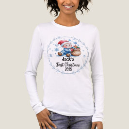 T - Shirt-Baby's First Christmas T - Shirt