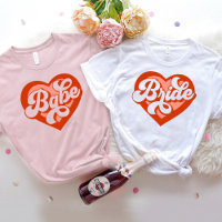 T - Shirt Bachelorette Retro Bride T-Shirt