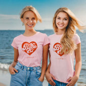 T - Shirt Bachelorette Retro Bride T-Shirt