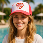 T - Shirt Bachelorette Retro Truckerkappe<br><div class="desc">Bachelorette Retro Trucker Hat Vintag Bride zu Bride's Maid BrideStamm T - Shirt Bachelorette Bride</div>