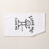 T-Shirt Badhandtuch Set (Handtuch)