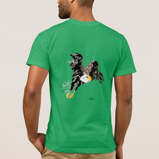 T - Shirt: Bald-Adler T-Shirt (Rückseite)