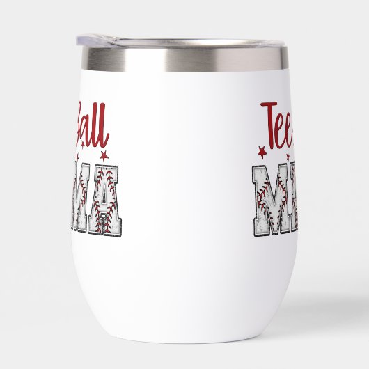 T-Shirt-Ball Mama Baseball (Rechts)