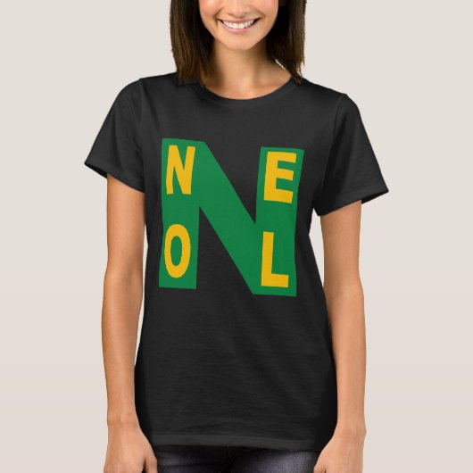 T-shirt basisches schwarzes Design WEIHNACHTEN (Vorderseite)