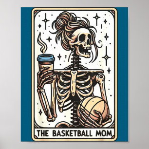 T-Shirt Basketball-Mama Tarotkarte Basketball Poster