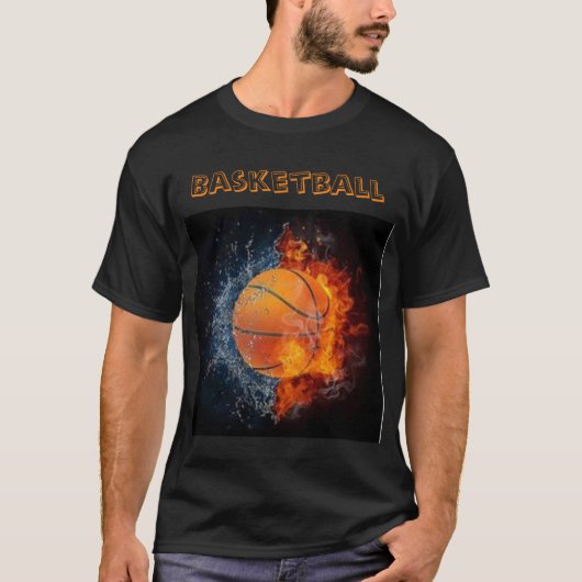 T - Shirt-Basketball T-Shirt (Vorderseite)