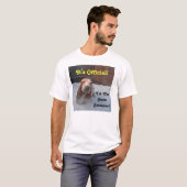T - Shirt Basset Hound Snow Sweeper (Vorne ganz)