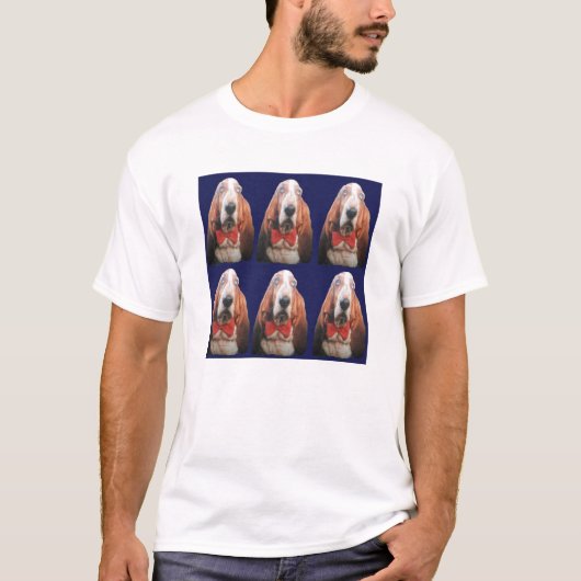 T - Shirt Basset Hounds (Vorderseite)