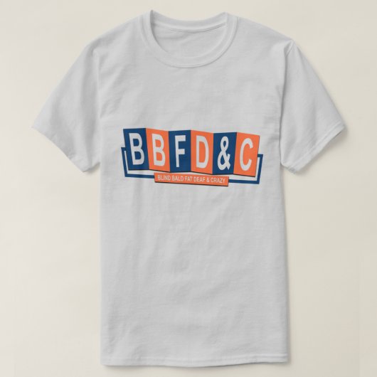 T - Shirt "BBFDnC" (Design vorne)