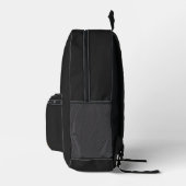 T-Shirt Bedruckter Rucksack (Rechts)