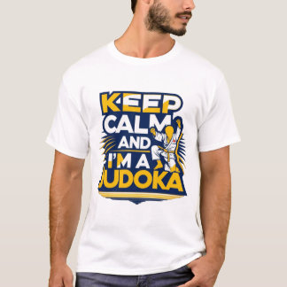 T - Shirt BEHIELT CALM Judoka