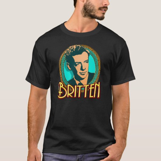 T-Shirt Benjamins Britten (Vorderseite)