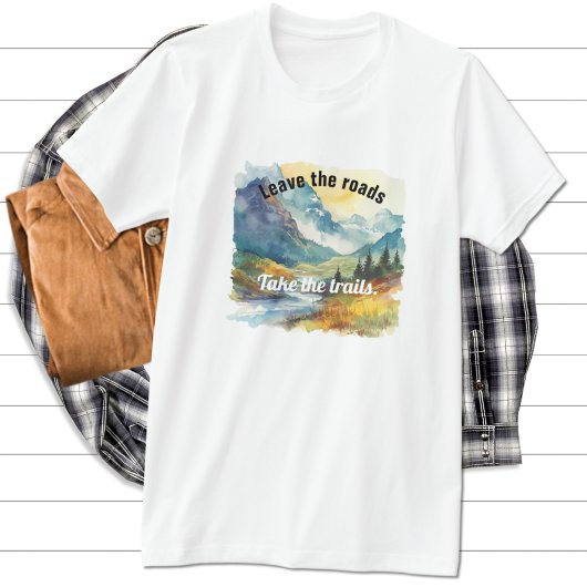 T-Shirt Bergpfade