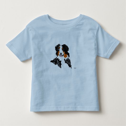 T - Shirt: Berner Hunde Kleinkind T-shirt (Vorderseite)