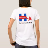 T - Shirt Bernie oder Bust (Rückseite)