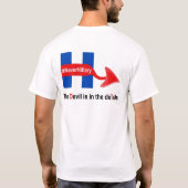 T - Shirt Bernie oder Bust (Rückseite)
