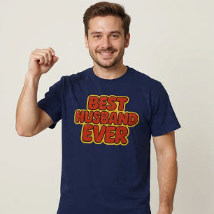 T-Shirt 'Bester Ehemann aller Zeiten'