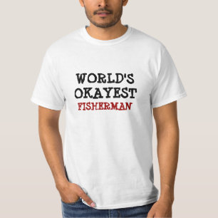T-Shirt 'Bester Fischer der Welt' Personalisierb