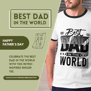 T-Shirt "Bester Papa der Welt"
