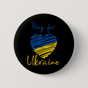 T-Shirt Bete Für Die Ukraine Steh Mit Der Ukraine Button