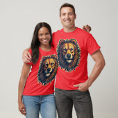 T - Shirt betont das Löwendesign (Unisex)