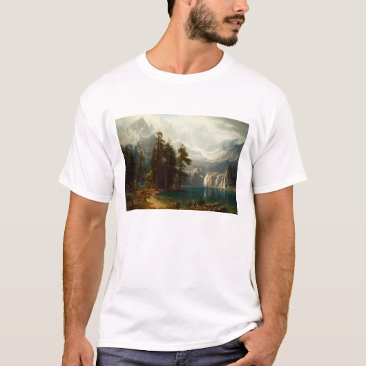 T - Shirt Bierstadt Sierra Nevadas (Vorderseite)
