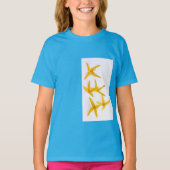 T - Shirt biologique pour fille d'america Apparel, (Vorderseite)