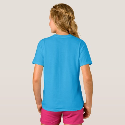 T - Shirt biologique pour fille d'america Apparel, (Schwarz voll)